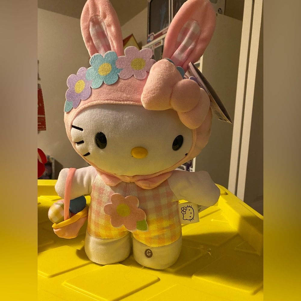 hello kitty easter stepper